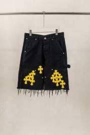 Picture of Chrome Hearts Jeans Short _SKUChromeHeartsS-XLhgntx388873